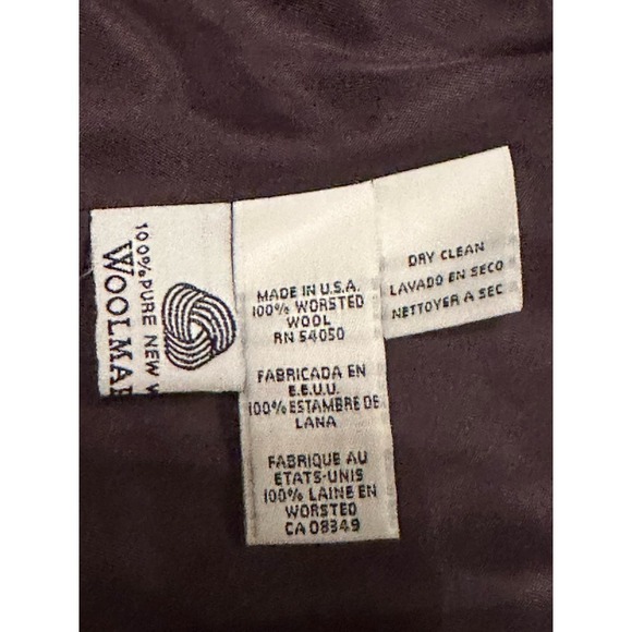 Rena Rowan for Saville Gray Vintage Wool Career Blazer Sz 14 - Picture 3 of 11